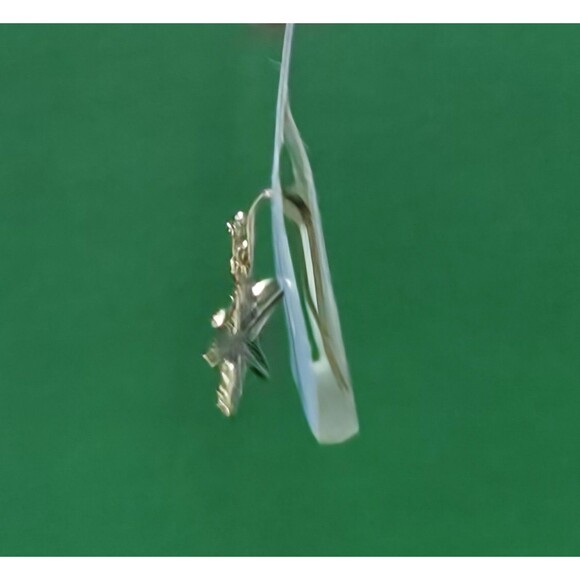 Periwinkle by Barlow Starfish Earrings Gold Tone Dangle Pierced Beach Ocean Gift - Picture 6 of 12